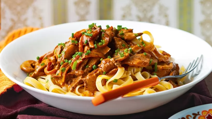 Fettuccine Steak